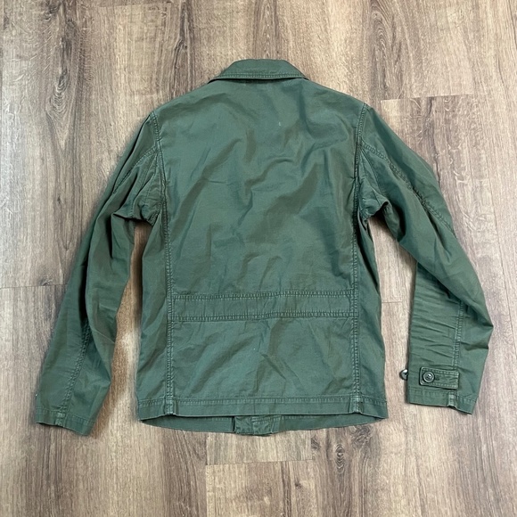 J.Crew Vintage Relaxed Boyfriend Olive Field Jacket Sz XS - Picture 12 of 14